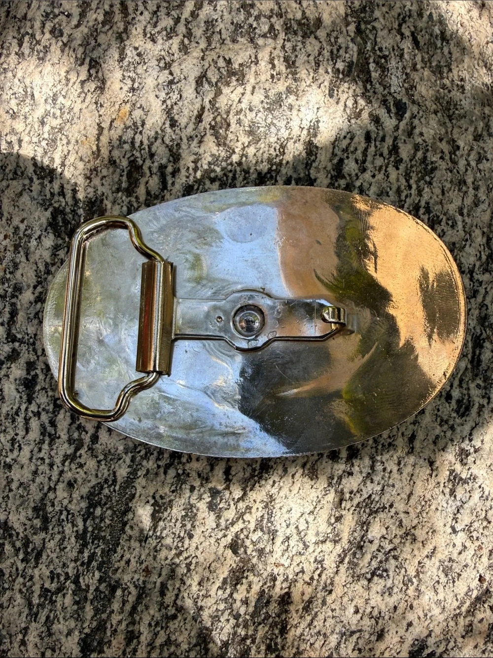 Vintage Navajo thunderbird unmarked belt buckle unisex